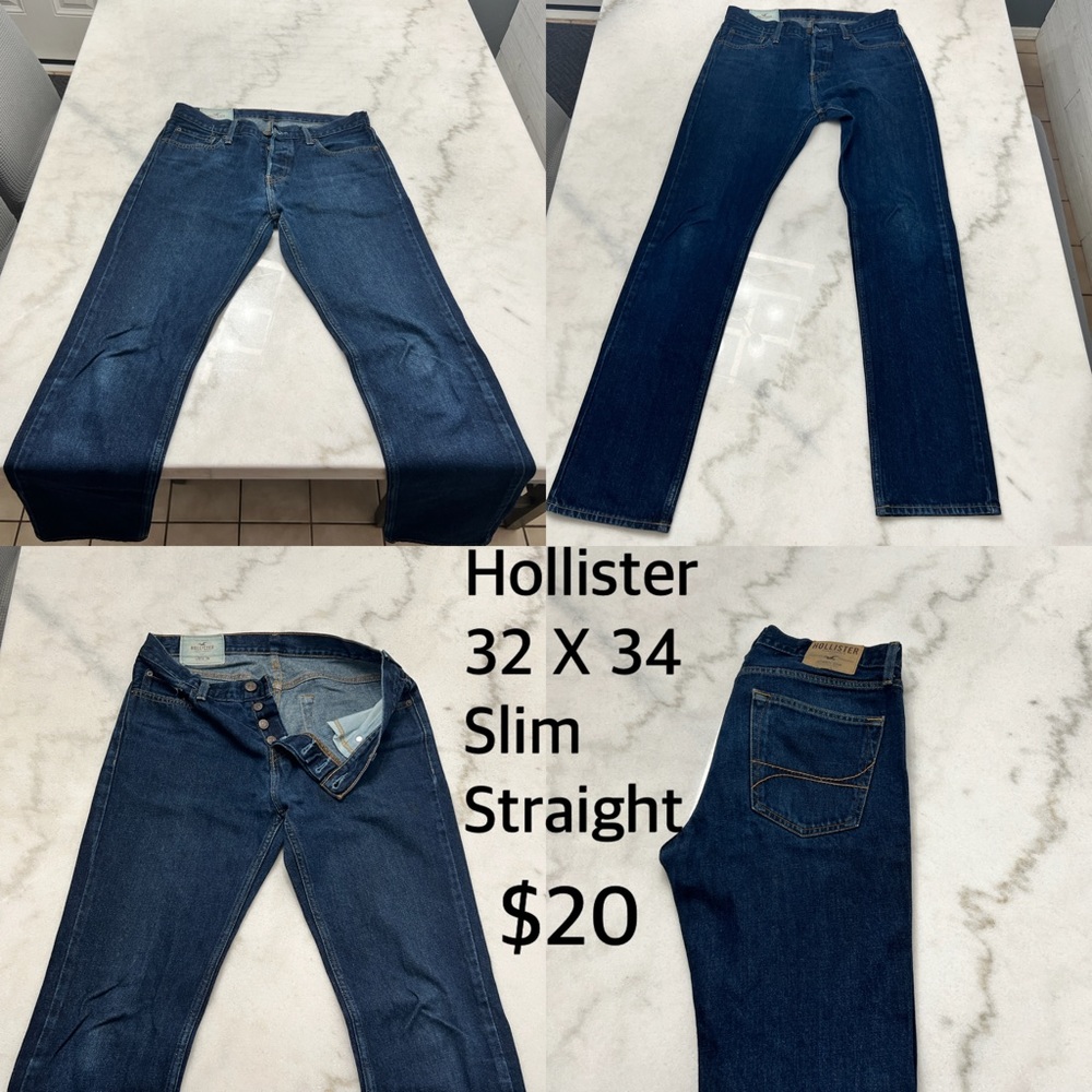 Hollister Slim Straight Jeans